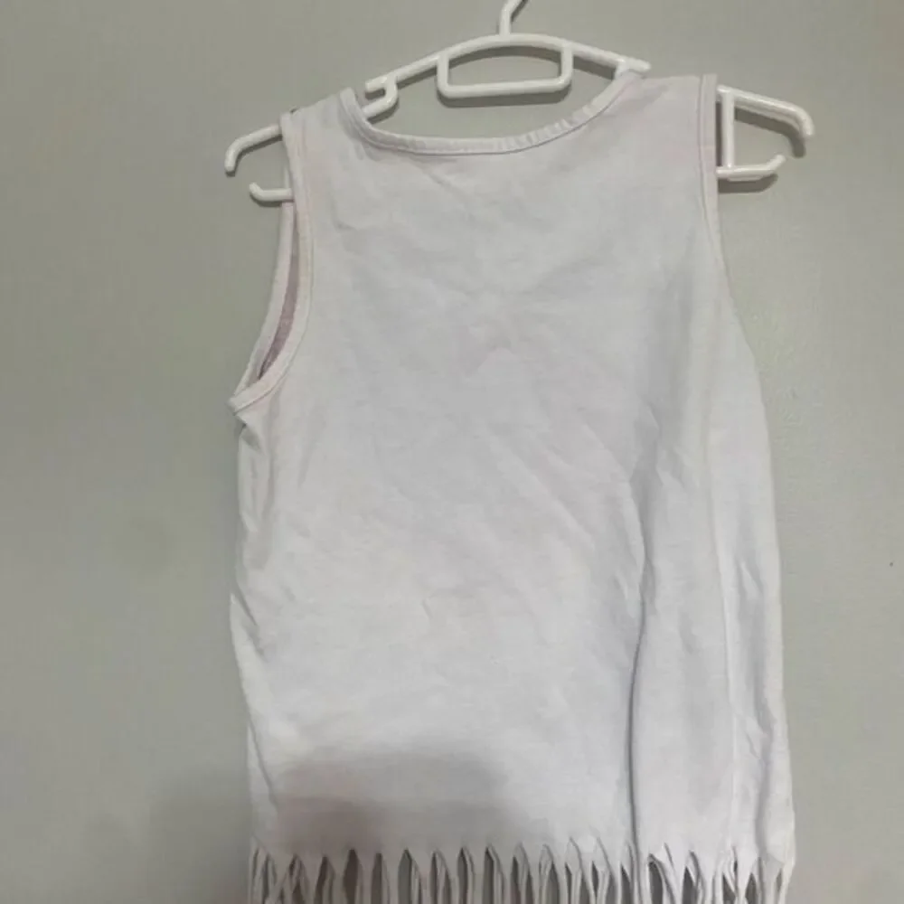 Toddler size‎ small size 6 sleeveless, red, white and blue tank top